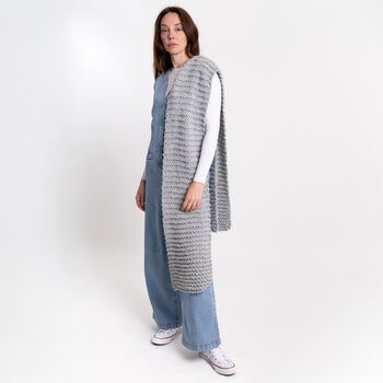 Gaia Scarf Knitting Kit, 2 of 10