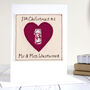 Personalised 1st Christmas Card For Him Or Her, thumbnail 1 of 12