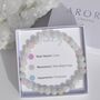 Fertility Support Crystal Bracelet Gift For Her, thumbnail 1 of 7