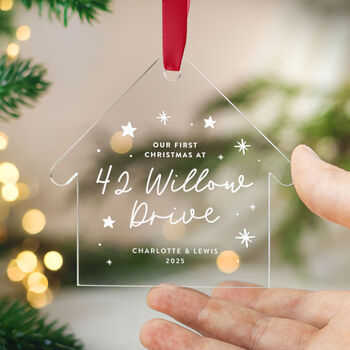 First Christmas At New Home House Ornament, 8 of 8