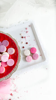 Mini Love Hearts Valentine's Biscuit Baking And Decorating Kit, 5 of 9