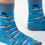 Bamboo Socks | Mackerel Socks | Fish Socks | Gift Idea, thumbnail 3 of 3