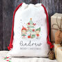 Personalised Christmas Sack Childrens Christmas Eve Gift, thumbnail 2 of 2