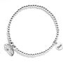 Personalised Silver Long Haired Guinea Pig Bracelet, thumbnail 1 of 4