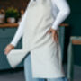 Potters Split Leg Linen Apron With Pockets, thumbnail 9 of 10