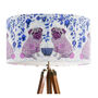 Chinoiserie Pug Lampshade On Cream, thumbnail 5 of 6