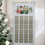 Personalised Elf Advent Calendar – Silver Grey, thumbnail 3 of 5