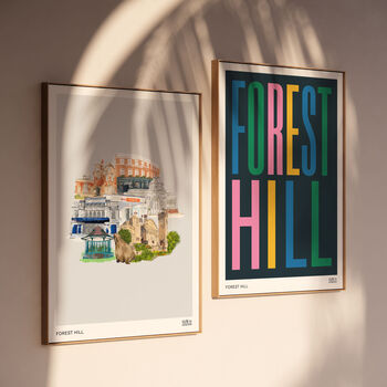 Forest Hill Art Print, 3 of 9