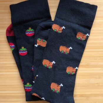 Turkey And Trimmings Men's Socks, 4 of 4