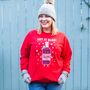 Funny Sloe Gin Christmas Jumper, thumbnail 6 of 8