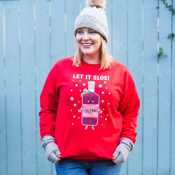 Funny Sloe Gin Christmas Jumper, 6 of 8