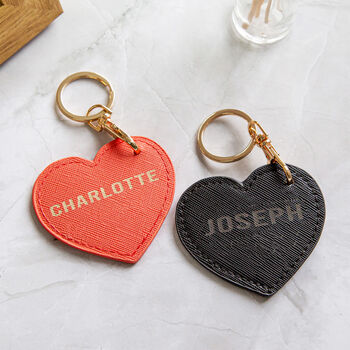 Faux Leather Customised Key Rings, 6 of 10