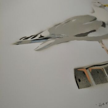 'Herring Gull' Original Stencil Edition, 6 of 10