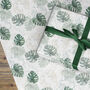 Plant Leaf Wrapping Paper Roll Or Folded, thumbnail 3 of 3