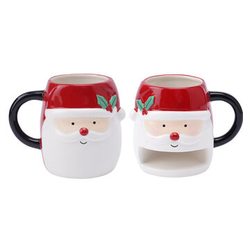 Novelty Santa Snack Mug With Gift Box, 3 of 7