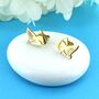 Goldfish Stud Earrings, thumbnail 1 of 2