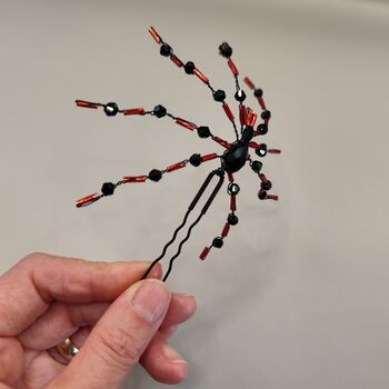 Halloween Spider Hair Pin, 5 of 12