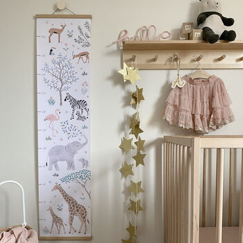 Serengeti Height Chart For Nursery Or Kid's Bedroom, 4 of 8