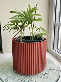 3D Printed Corrugated Plant Pot – Strong And Lightweight, 6 of 9