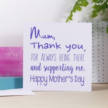 Personalised Mother's Day Card, 6 of 9