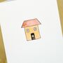 Personalised House Handmade New Home Card, thumbnail 5 of 6