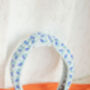 Baby Blue Sprinkle Beaded Twist Knot Headband, thumbnail 5 of 5