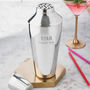 Personalised 'Cocktail King' Cocktail Shaker, thumbnail 1 of 2