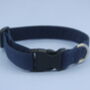 Dark Blue Dog Collar, thumbnail 4 of 12