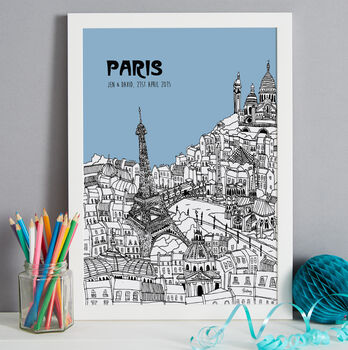 Personalised Paris Print, 7 of 10