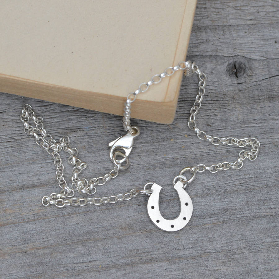 Personalised Horseshoe Bracelet Anklet By Huiyi Tan