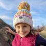 Kids Aurora Rib Knit Hat, thumbnail 1 of 3