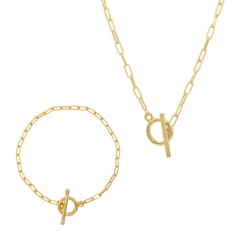 Toggle Chain Gift Set | Necklace And Bracelet, 3 of 10