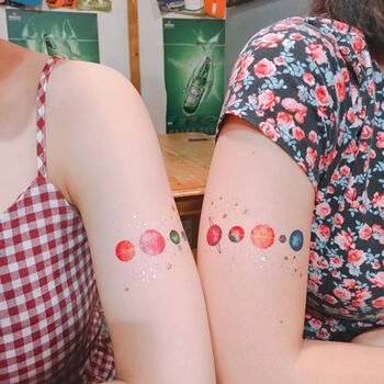 Planets Festival Temporary Tattoo, 3 of 9