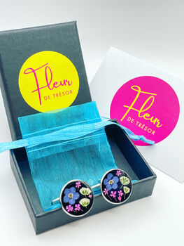 Disco Stud Earrings With Twinkly Sparkles, 12 of 12