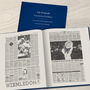 Wimbledon Personalised Tennis Gift Newspaper Book, thumbnail 3 of 9