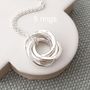 Interlinked Rings Necklace, thumbnail 10 of 11