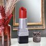Large Luxury Lipstick Shape Vase, thumbnail 9 of 10