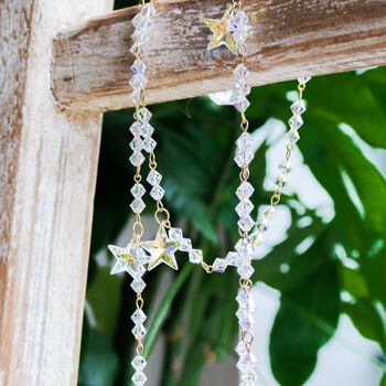 Suncatcher, Crystal Prism Drop And Stars, 4 of 4