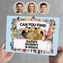 Personalised Family Photo Gift Book 'Can You Find The Family Of Three', thumbnail 1 of 11