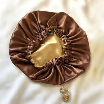 Personalisable Reversible Satin Bonnet 'Gifts For Her', 7 of 11