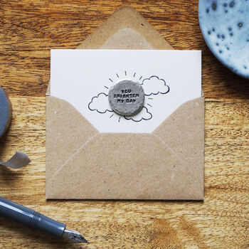 'You Brighten My Day' Tiny Token Card, 3 of 4