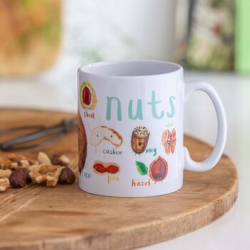 Nuts Ceramic Mug, 2 of 8