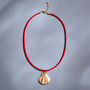 Beach Rope And Shell Necklace, thumbnail 3 of 6