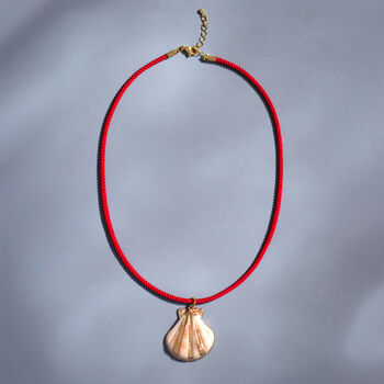 Beach Rope And Shell Necklace, 3 of 6