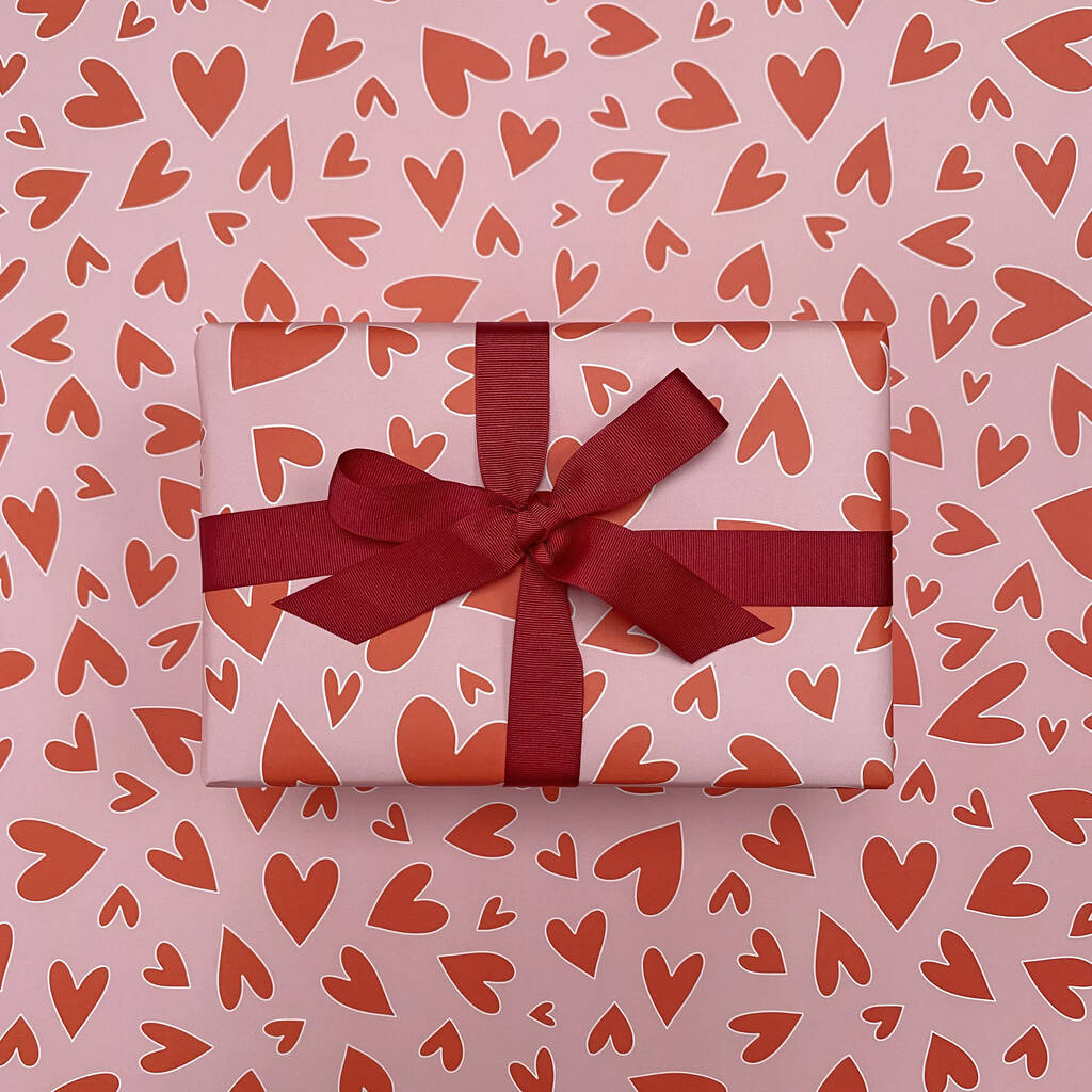 Heart Wrapping Paper, 1 of 7