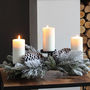 Pinecone Candle Holder Centrepiece, thumbnail 1 of 4