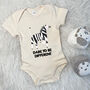 Dare To Be Different Zebra Jungle Babygrow, thumbnail 5 of 10