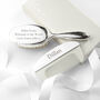 Personalised Classic Silver Plated Brush And Comb Set, thumbnail 1 of 8