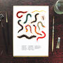 Myriapoda Centipede Art Print, thumbnail 2 of 8