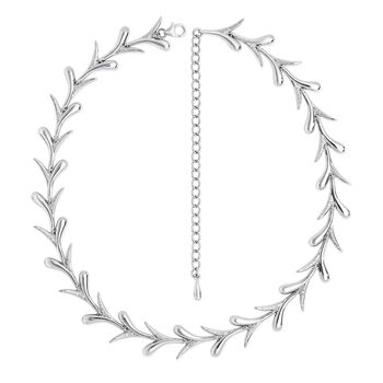 925 Sterling Silver Designer Sycamore Necklace, 2 of 6